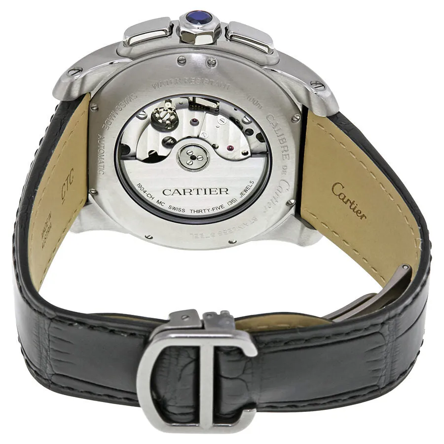 Cartier Calibre de Cartier Automatic Silver Dial Men's Watch W7100046