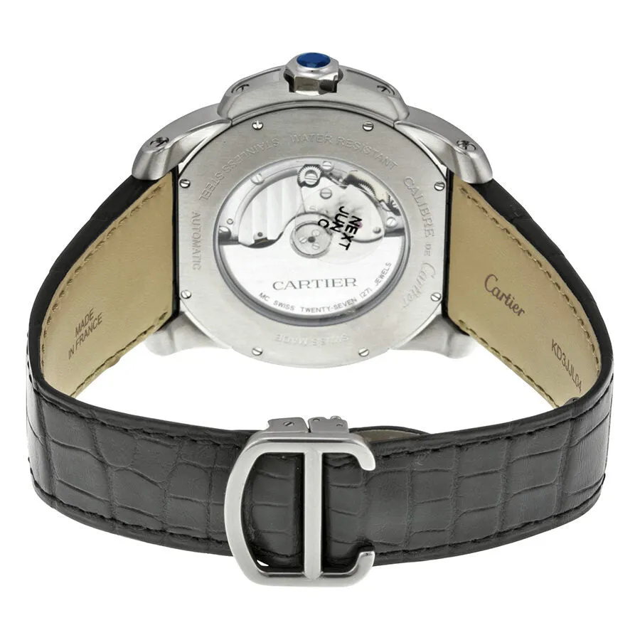 Cartier Calibre De Cartier Silver Dial Men's Watch W7100037