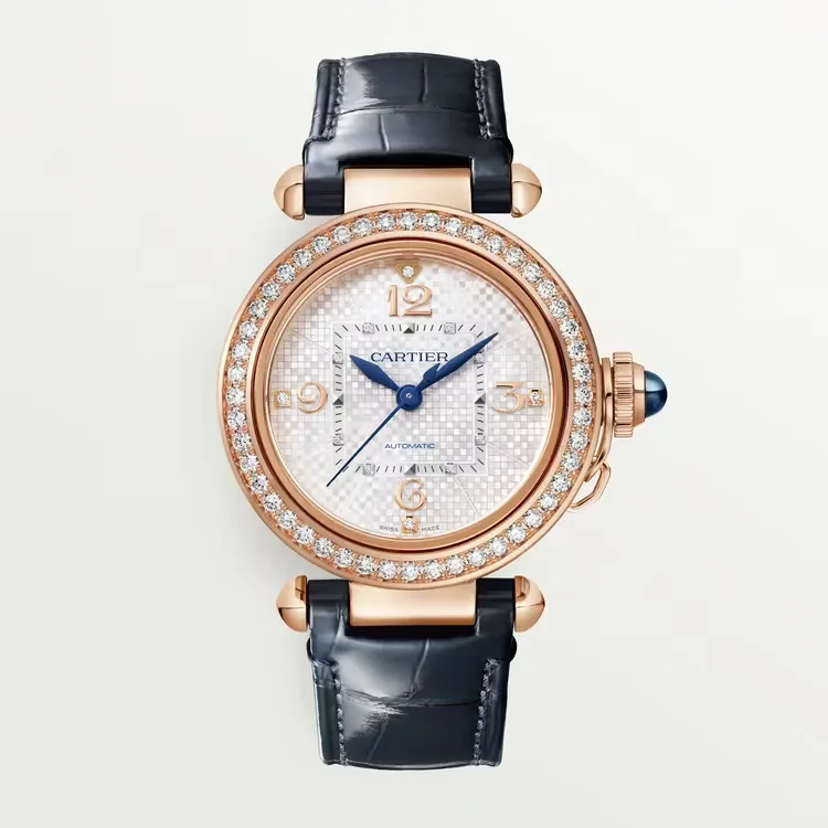 Cartier Pasha De Cartier 18K Rose Gold & Diamonds Lady's Watch
