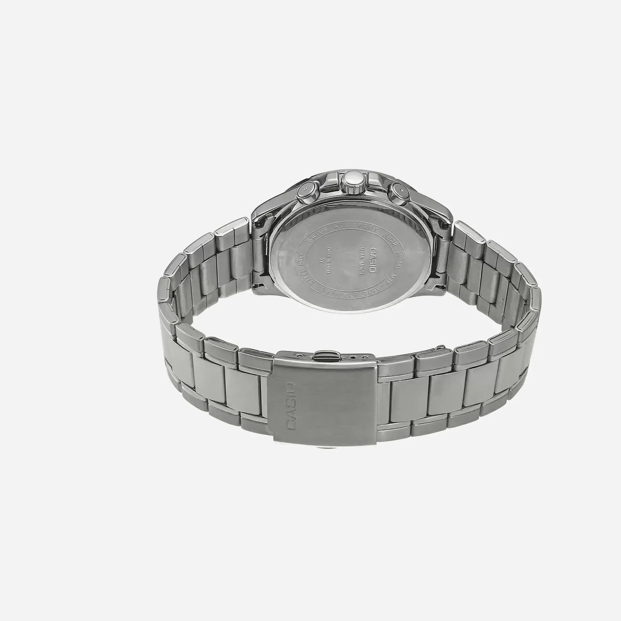 CASIO ENTICER MEN MTP-1374D-7AVDF Silver/Black
