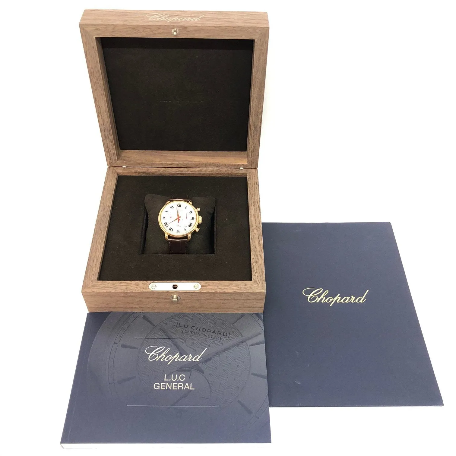Chopard L.U.C 1963 Chronograph 18K Rose Gold Men's Watch