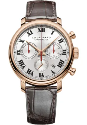 Chopard L.U.C 1963 Chronograph 18K Rose Gold Men's Watch