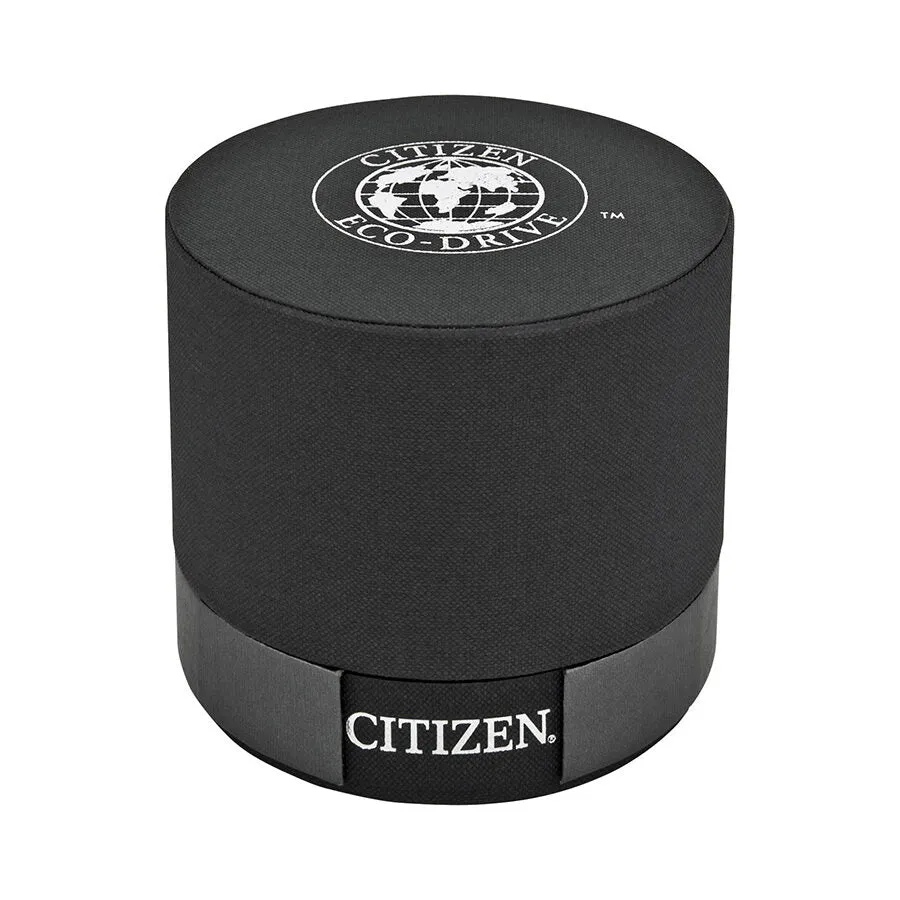 Citizen Drive Brown Dial Chronograph Black IP Stainless Steel Men's Watch AT2275-56X
