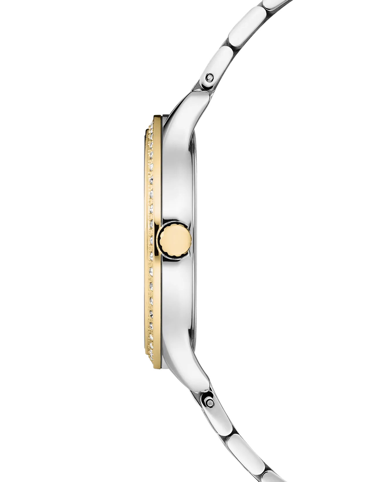 COVER Saraya Crystals Watch White, Bicolor