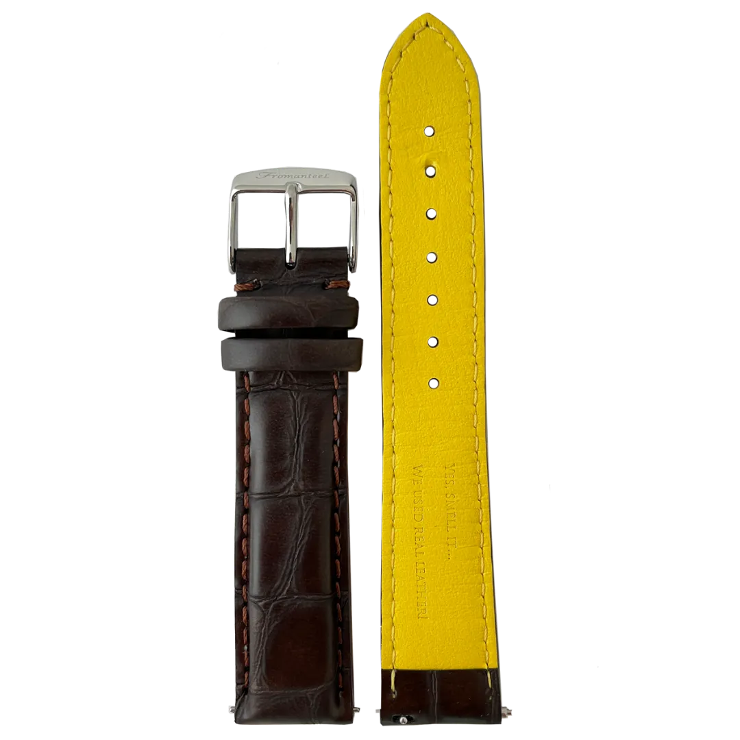 Croco Retro Brown Strap