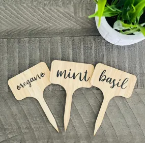 Custom Garden Markers