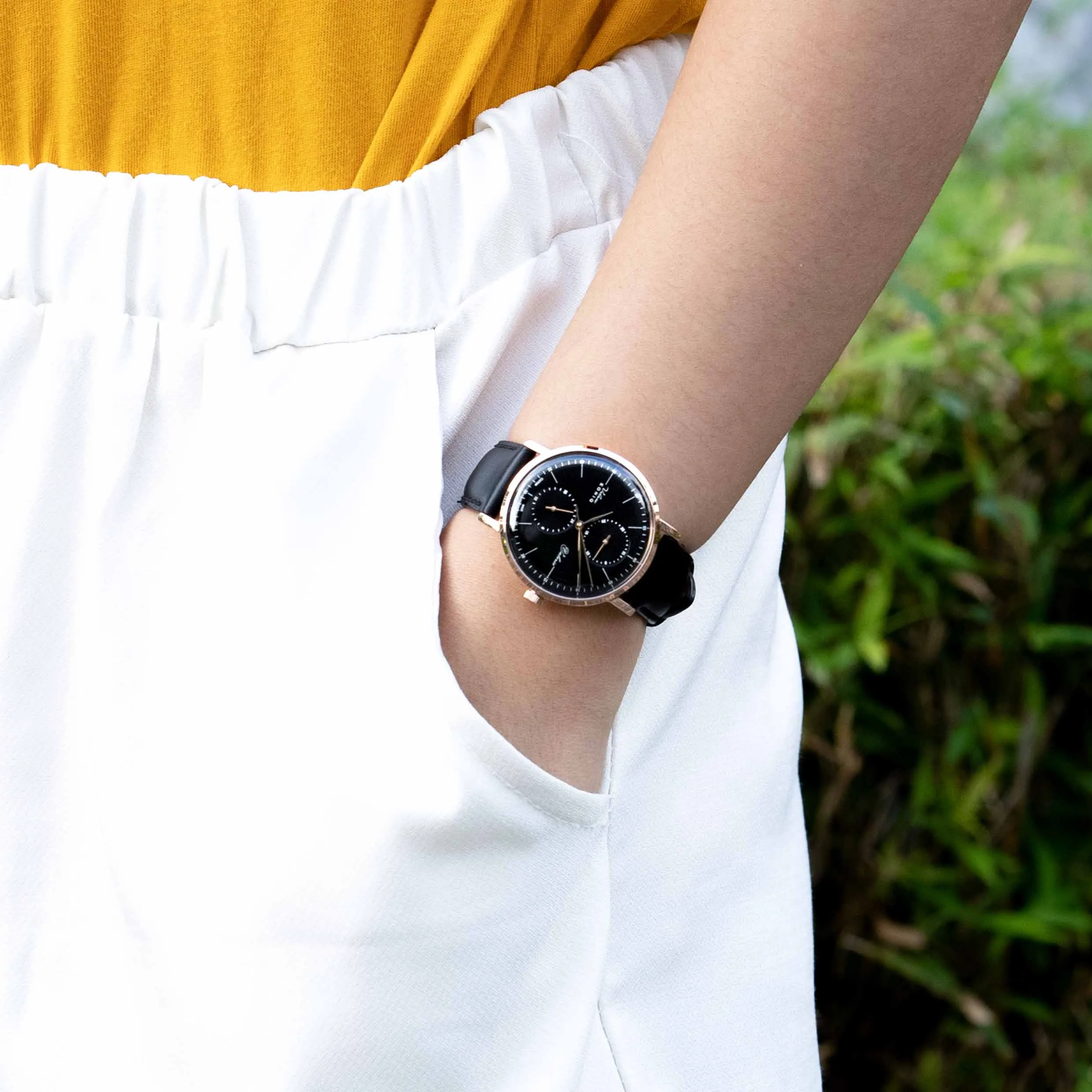 CUSTOM Mechanical-Quartz Hybrid Watch | 36mm | EONIQ VA-003F
