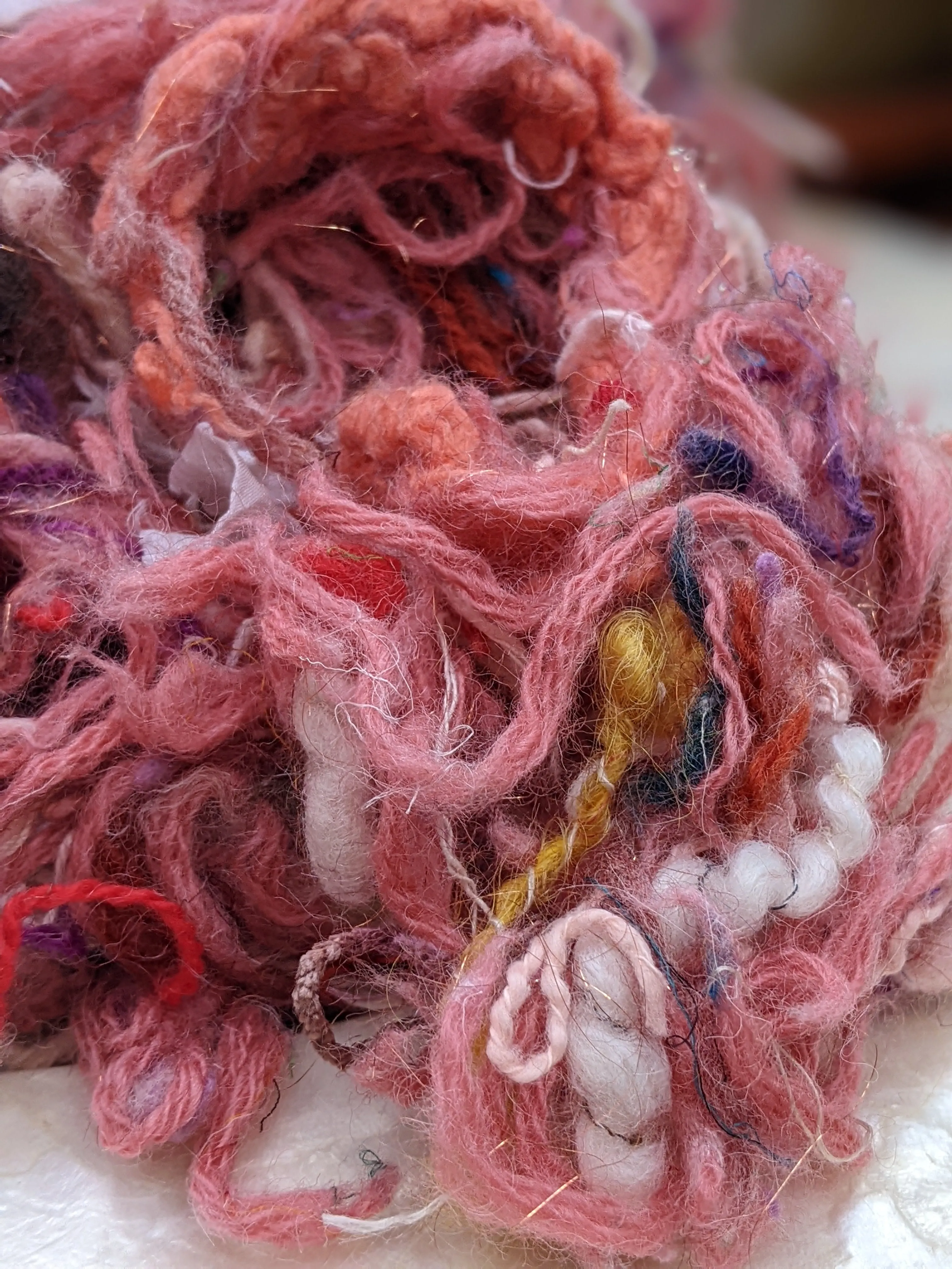 DEGAS Recycled Thread Fiber Texture Blend - 3 ounces