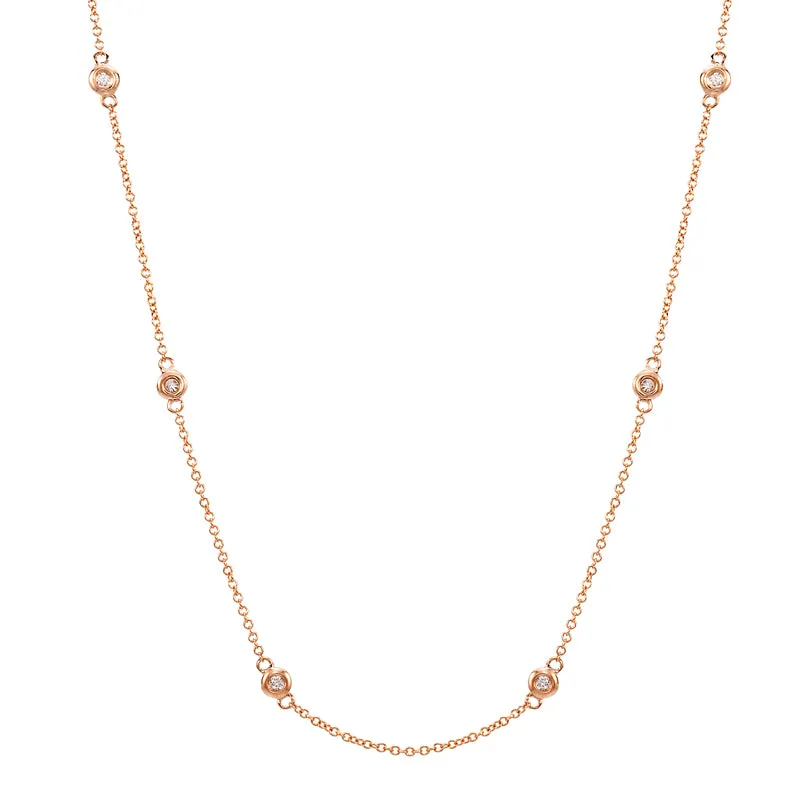 Diamond by the Yard Necklace