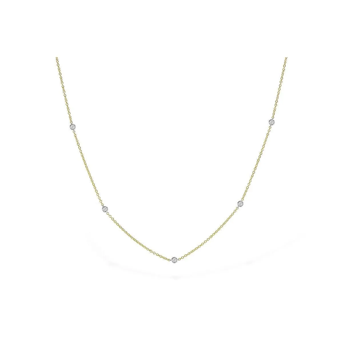 Diamond-by-the-Yard Necklace