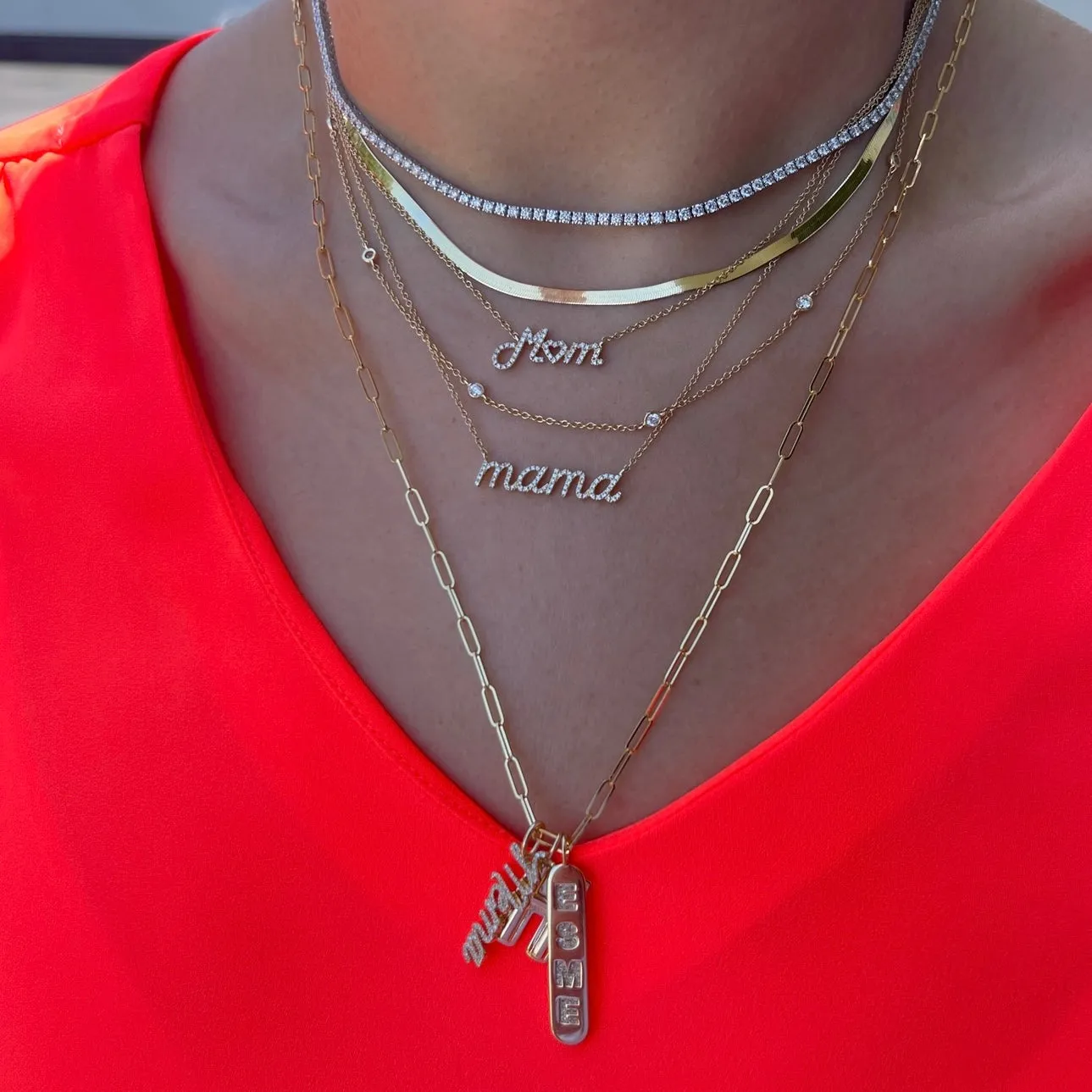 Diamond by the Yard Necklace
