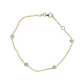 Diamond Station Bracelet