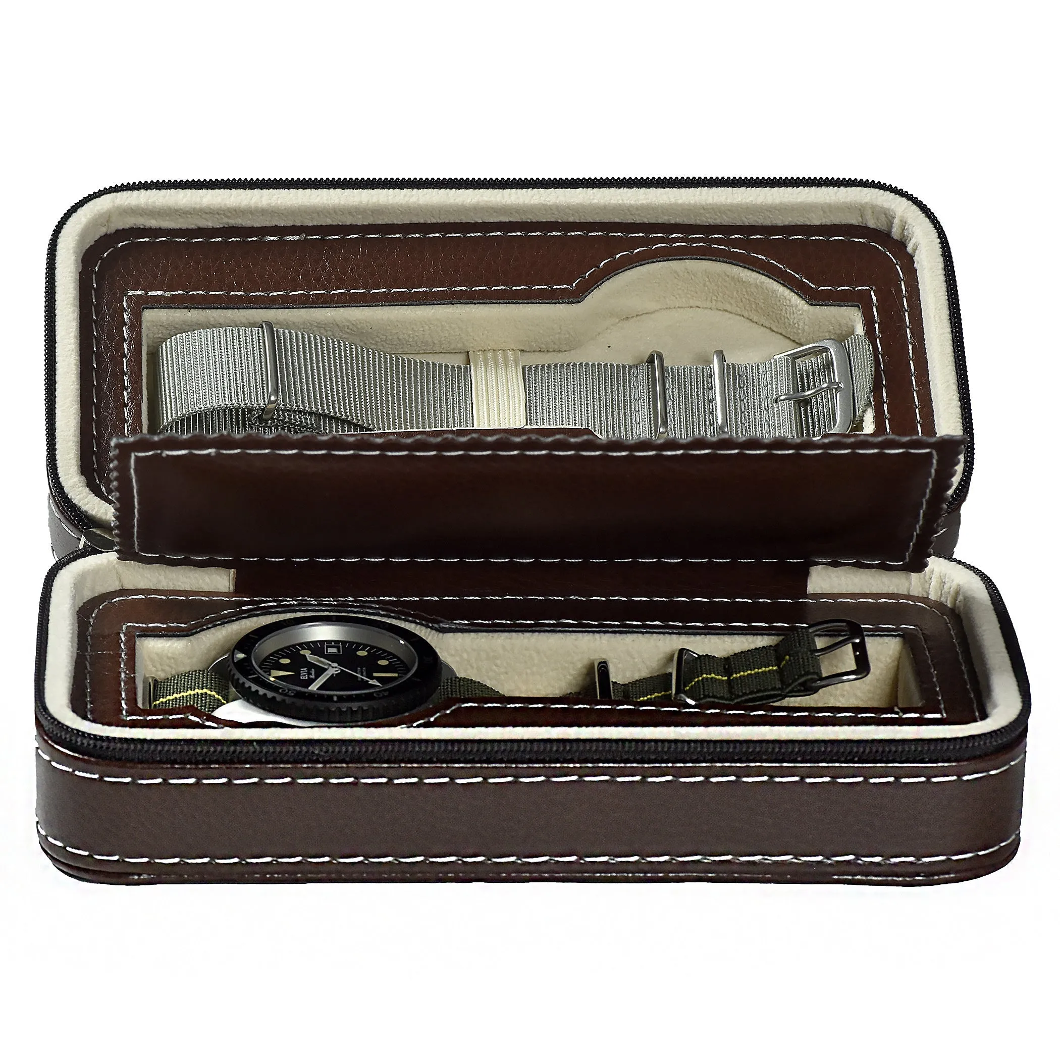 ELVIA Automatic Military Divers Watch with Sapphire Crystal and 24 Jewel Automatic Movement