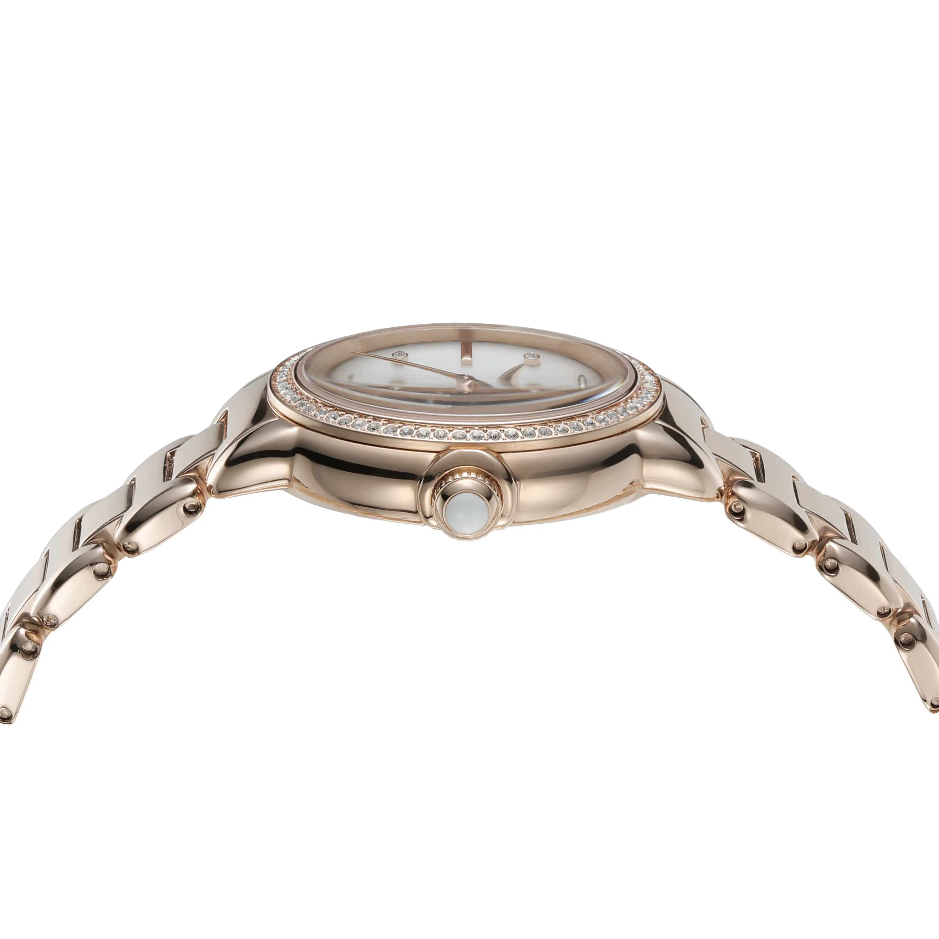 Emporio Armani  Rose Gold Tone Analogue Watch AR11523