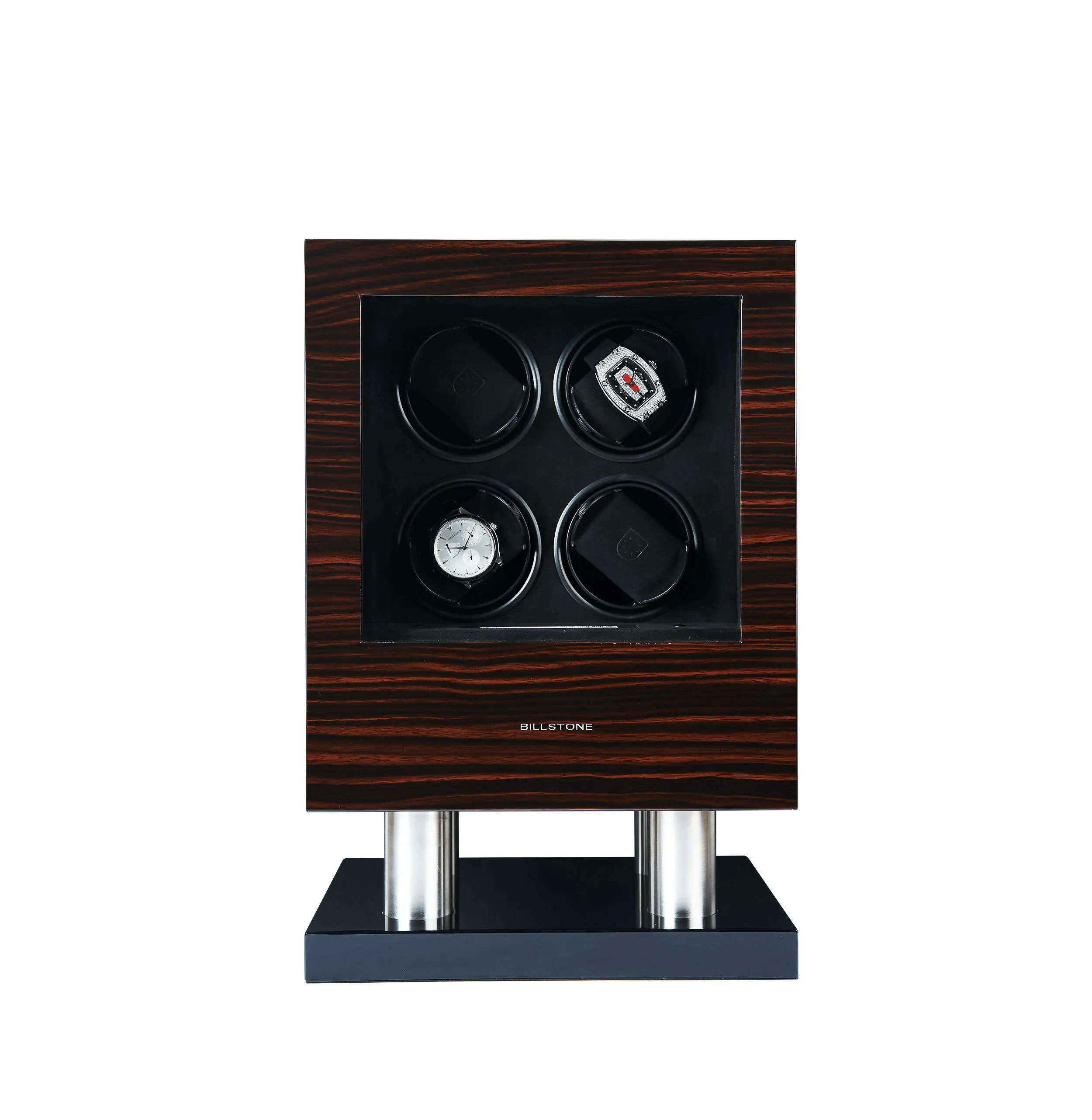 Enigma 4 Fingerprint Ebony – Watch Winder