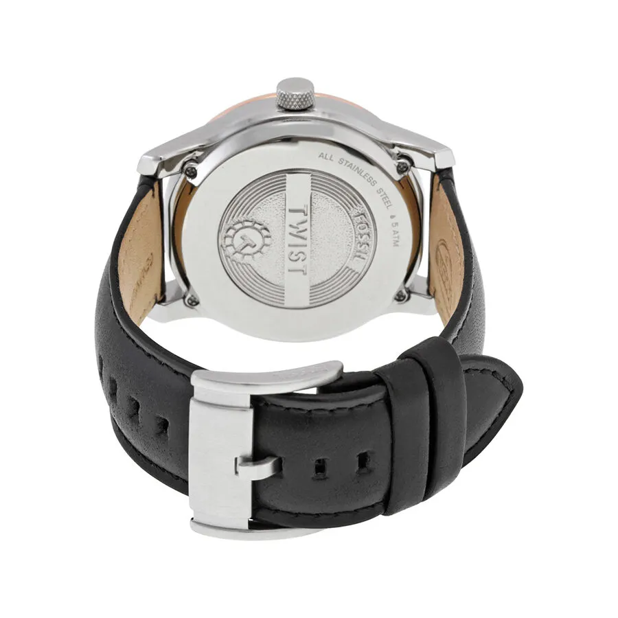 Fossil Twist Multi-Function Black Dial Men's Watch ME1099
