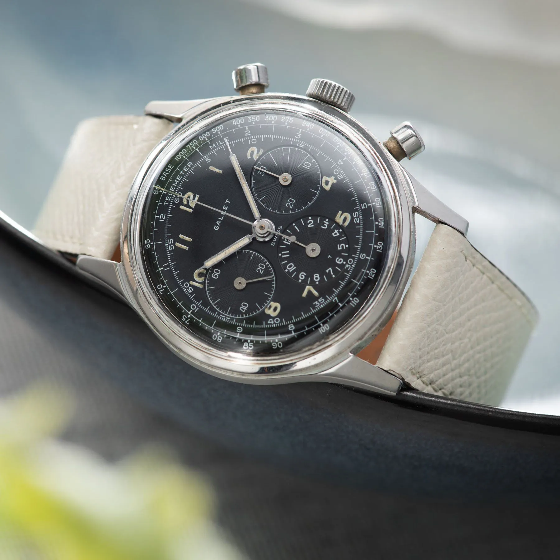 Gallet Multichron Steel Chronograph
