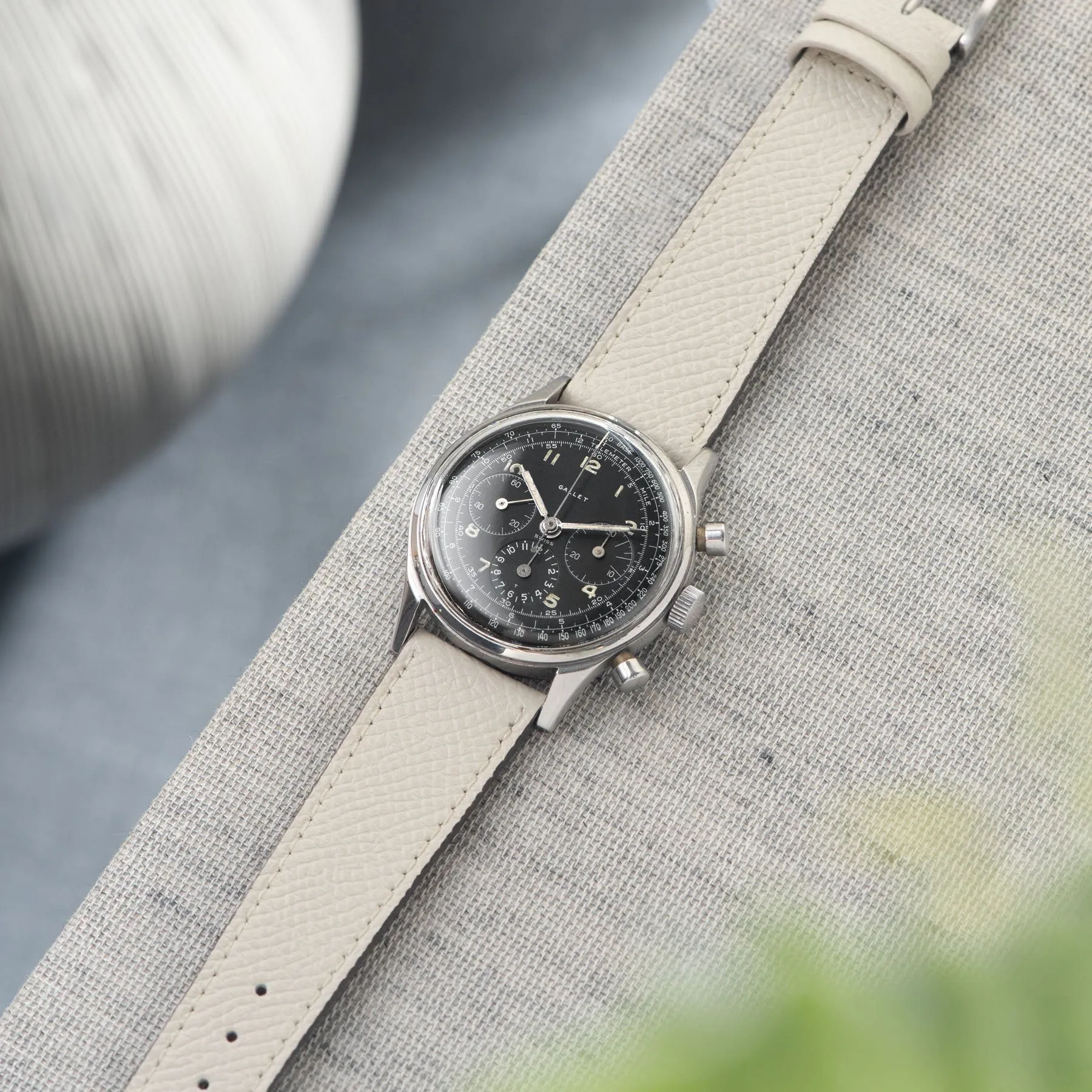 Gallet Multichron Steel Chronograph