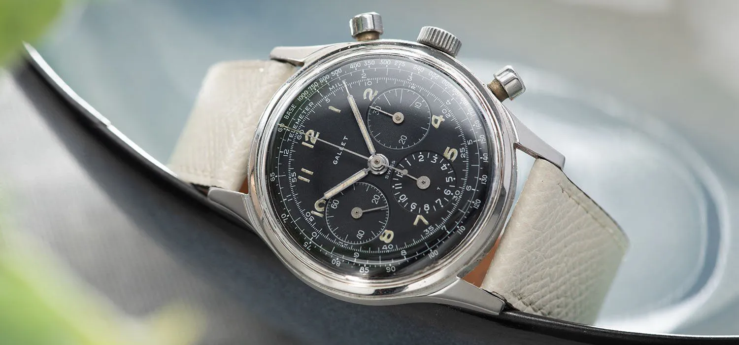 Gallet Multichron Steel Chronograph