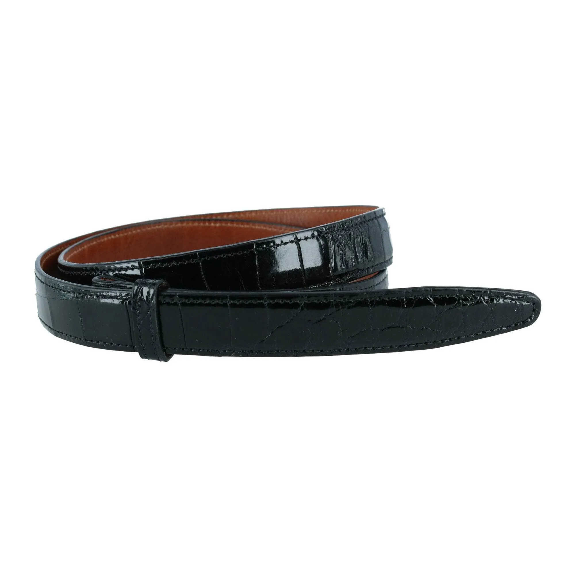 Genuine Alligator 25mm Compression Belt Strap