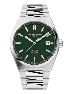 Green Automatic Cosc Watch