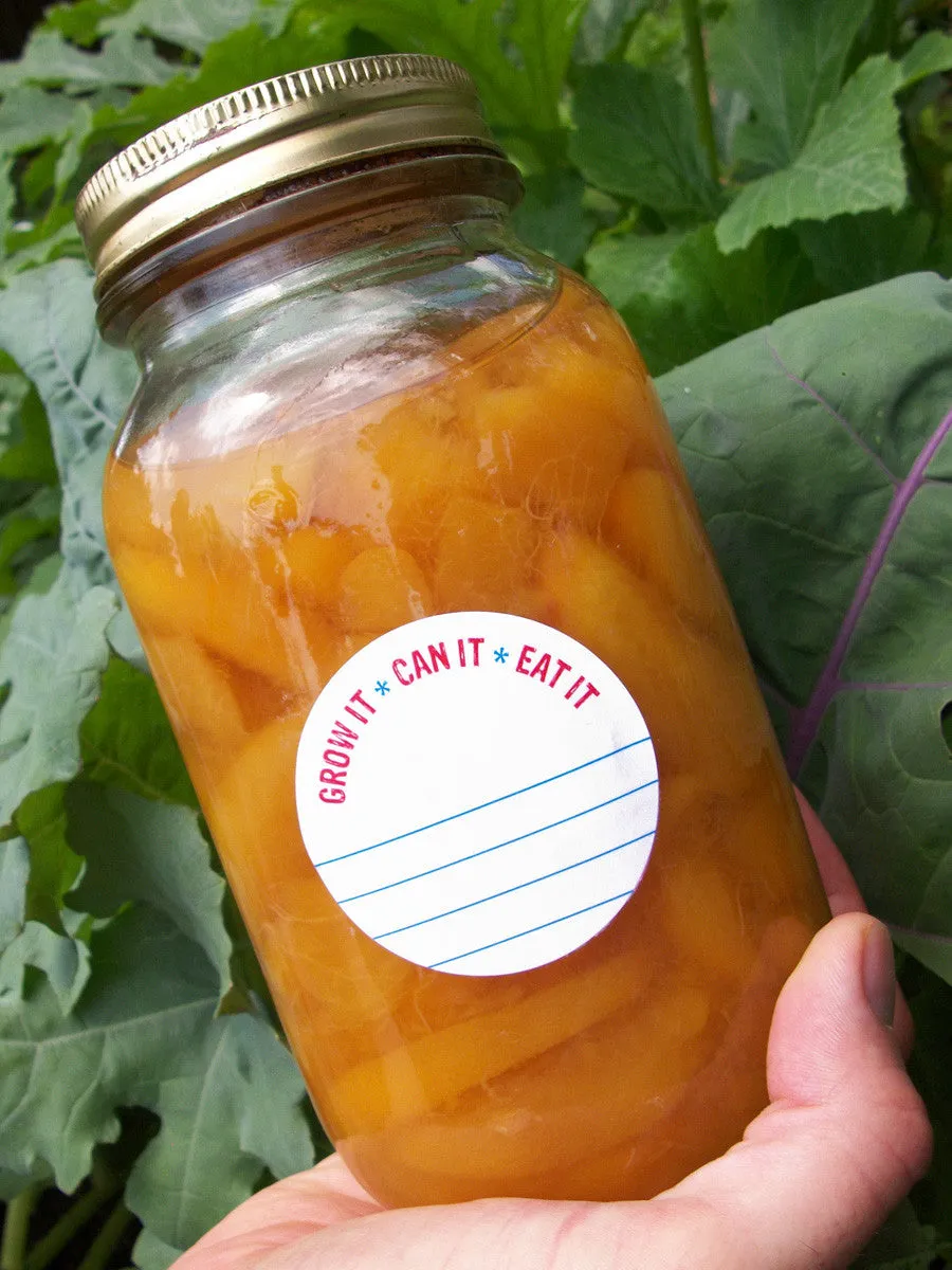 Grow it Can it Eat it Canning Labels