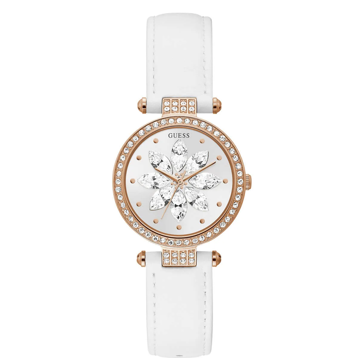 Guess Full Bloom Rose Gold Watch