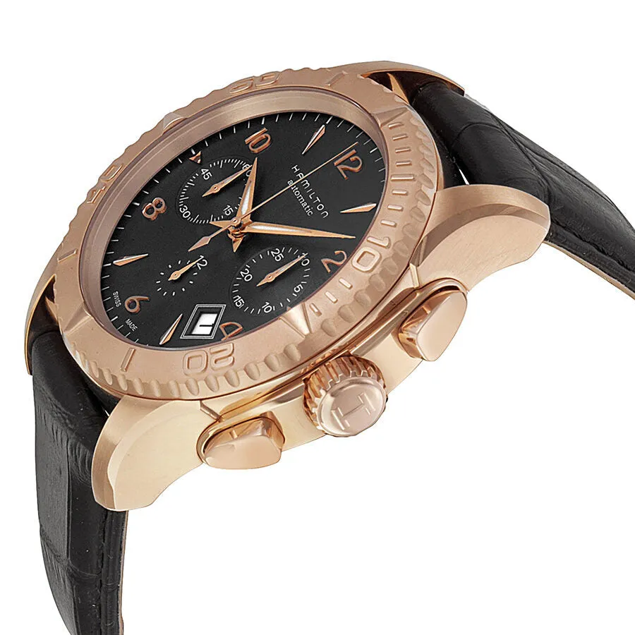 Hamilton Jazzmaster Brown Dial Leather Strap Men's Watch H37646795