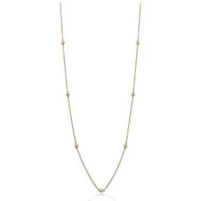 Hearts on Fire 18k Yellow Gold Signature Diamond Bezels By The Yard - 7 Diamonds
