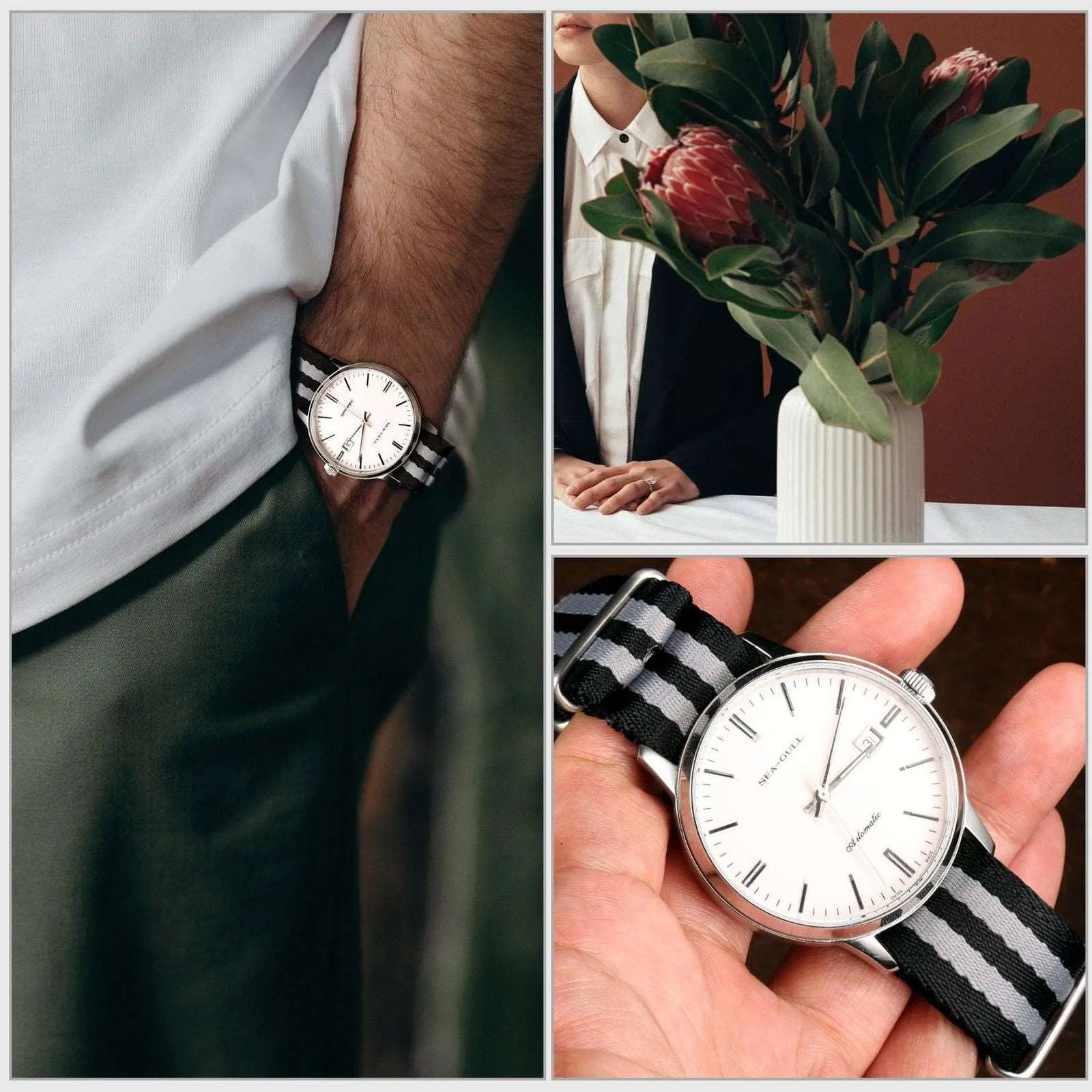 Hemsut Retro Seamaster Replacement Straps