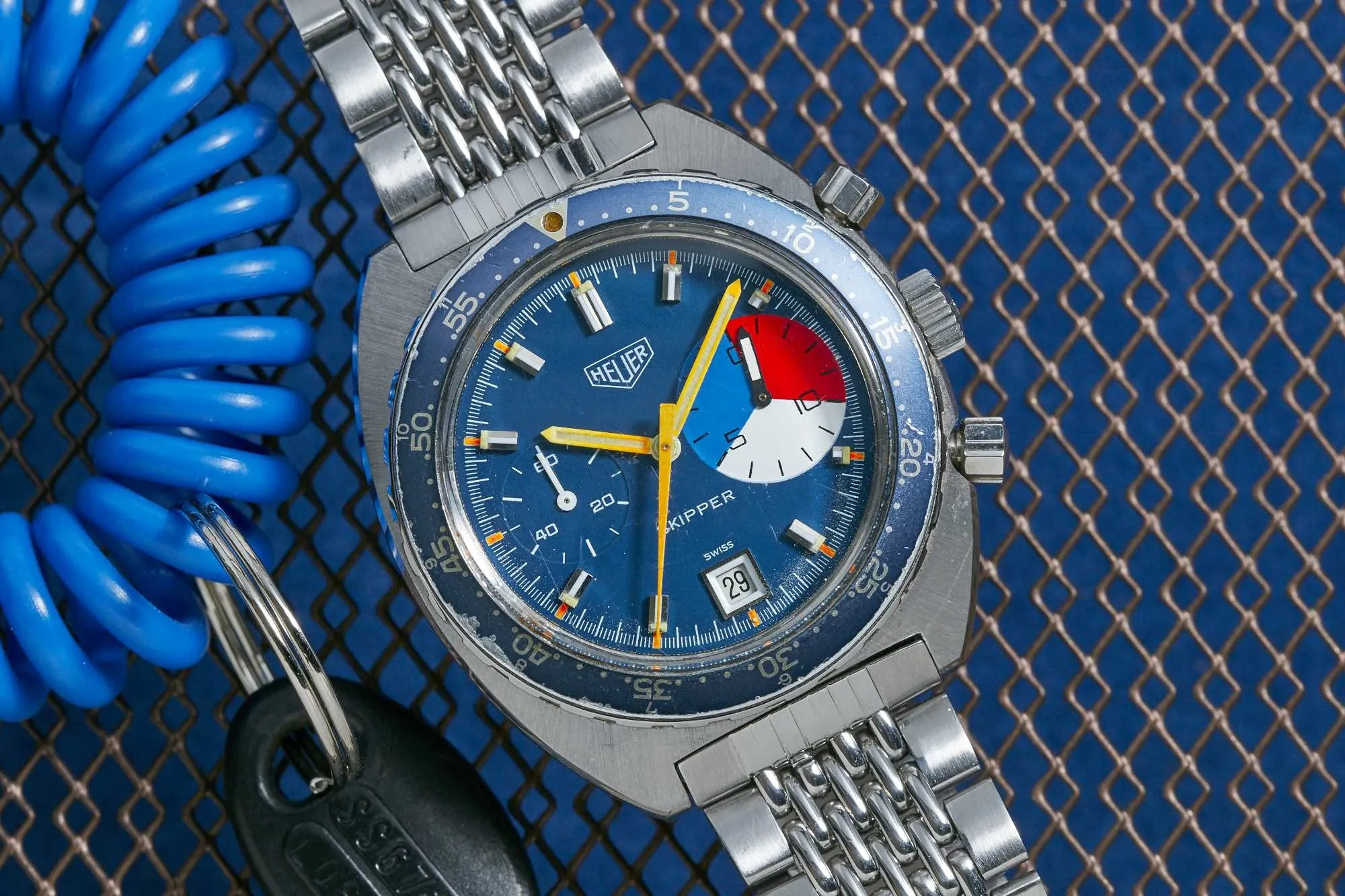 Heuer Skipper Manual Wind