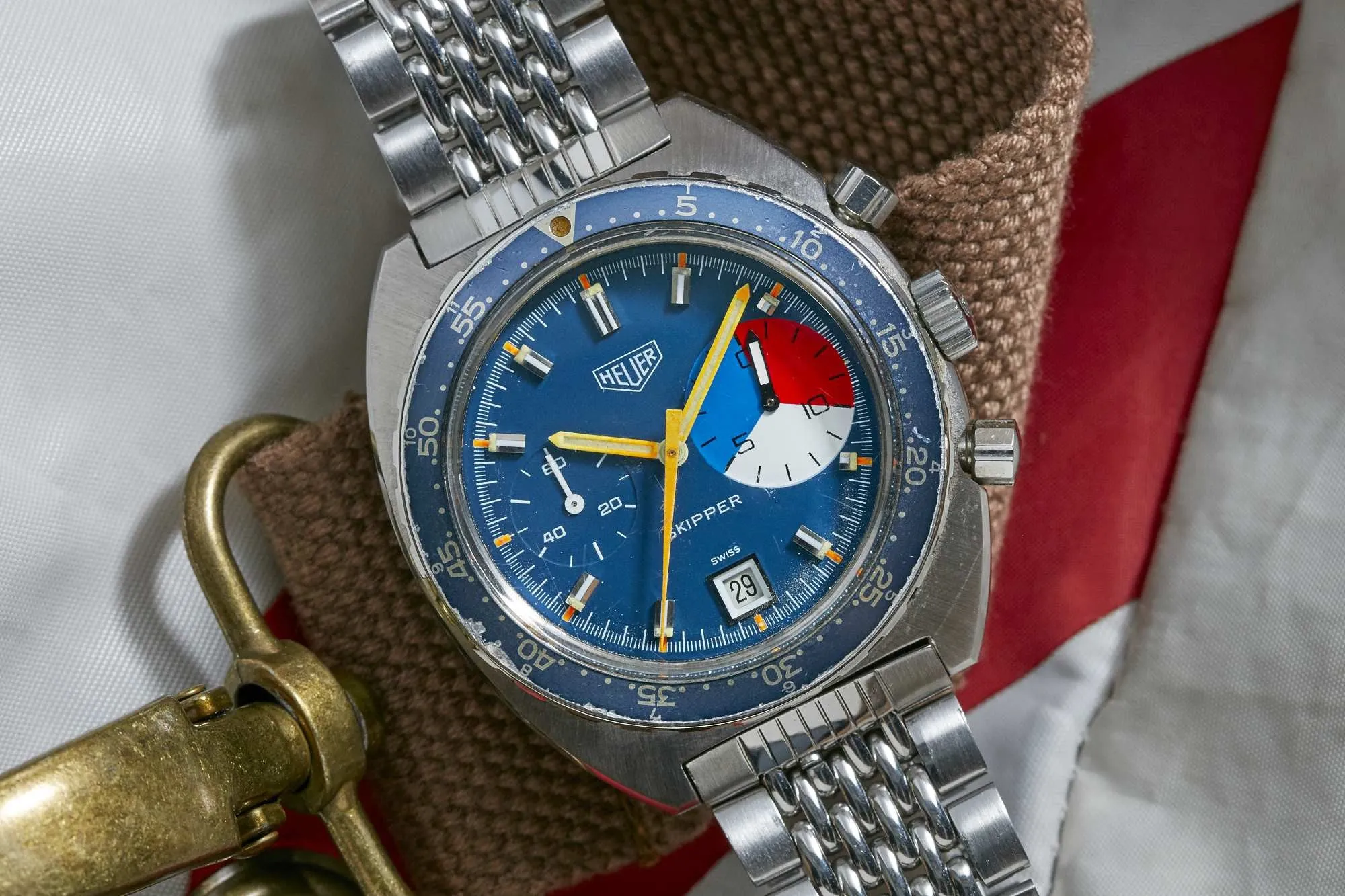 Heuer Skipper Manual Wind