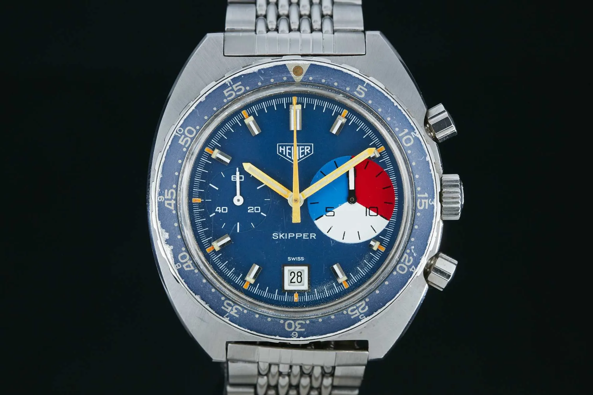 Heuer Skipper Manual Wind