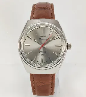 HMT Kohinoor Para Shock 17 Jewels Gray Dial Mechanical Hand winding Men's Wrist Watch