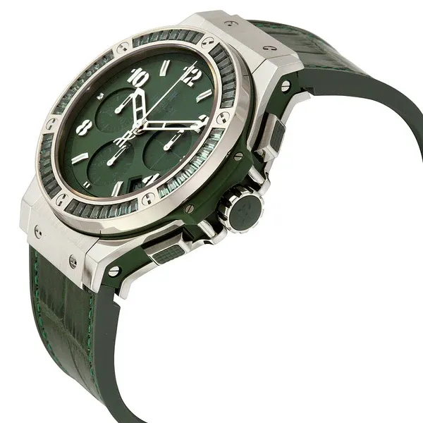 Hublot Big Bang 41MM Tutti Frutti Chronograph Stainless Steel & Sapphires Lady's Watch