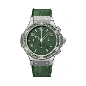 Hublot Big Bang 41MM Tutti Frutti Chronograph Stainless Steel & Sapphires Lady's Watch