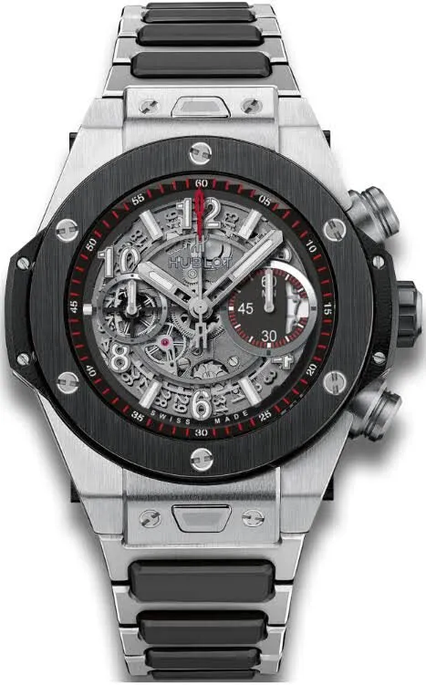 Hublot Big Bang UNICO Skeleton Dial Chronograph Men's Watch 411.NM.1170.NM
