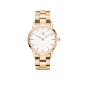 Iconic Link 36mm - Rose Gold & White Watch