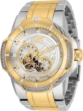 Invicta Bolt Automatic White Dial Two-tone Men's Watch 31175