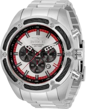 Invicta Bolt Chronograph Quartz Silver Dial Men's Watch 31435