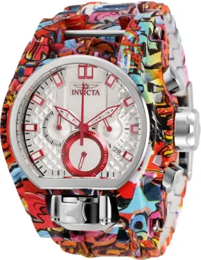 Invicta Bolt Chronograph Quartz Silver Dial Men's Watch 32421