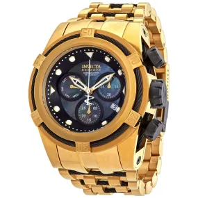 Invicta Bolt Reserve Chronograph Black Dial Men's Watch 12737