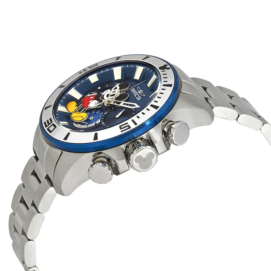 Invicta Disney Limited Edition Mickey Mouse Chronograph Blue Dial Men's Watch 27362