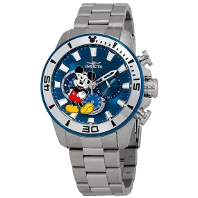 Invicta Disney Limited Edition Mickey Mouse Chronograph Blue Dial Men's Watch 27362