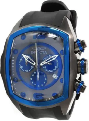 Invicta Lupah Revolution Chronograph Gunmetal Dial Men's Watch 10066