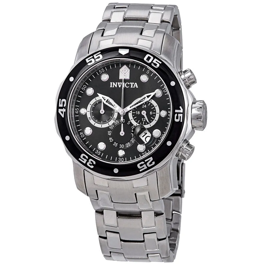 Invicta Pro Diver Chronograph Black Dial Men's Watch 0069