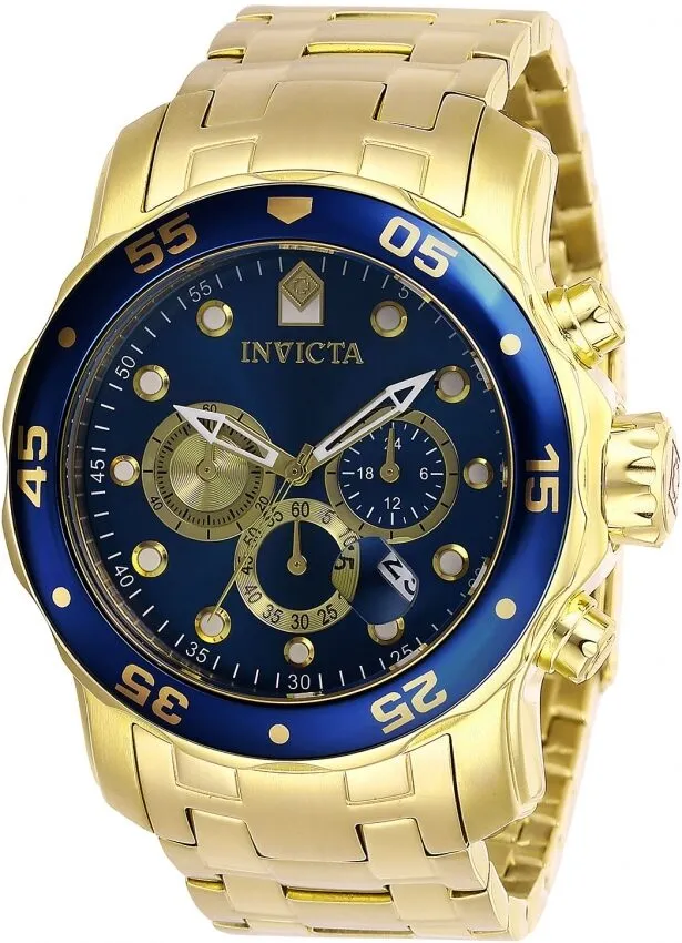 Invicta Pro Diver Chronograph Quartz Blue Dial Men's Watch 28721