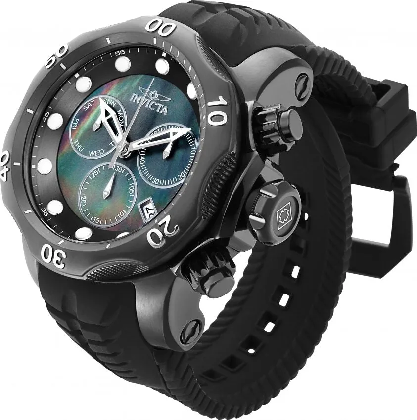 Invicta Venom Chronograph Quartz Black Dial Men's Watch 33304