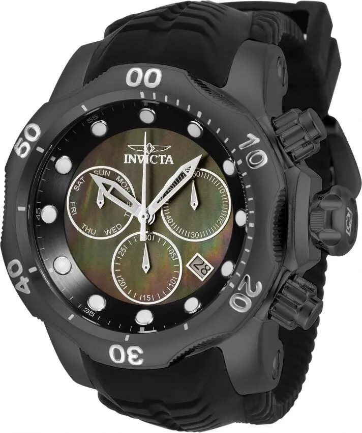 Invicta Venom Chronograph Quartz Black Dial Men's Watch 33304