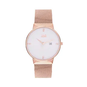Jag Ladies Rose Mesh Watch J2242A